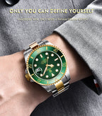 PAGANI DESIGN PD-1639 Automatic Men's Watch - Luxury Dive Style with Sapphire Crystal, Stainless Steel, 10ATM Waterproof, Japanese NH35 Movement