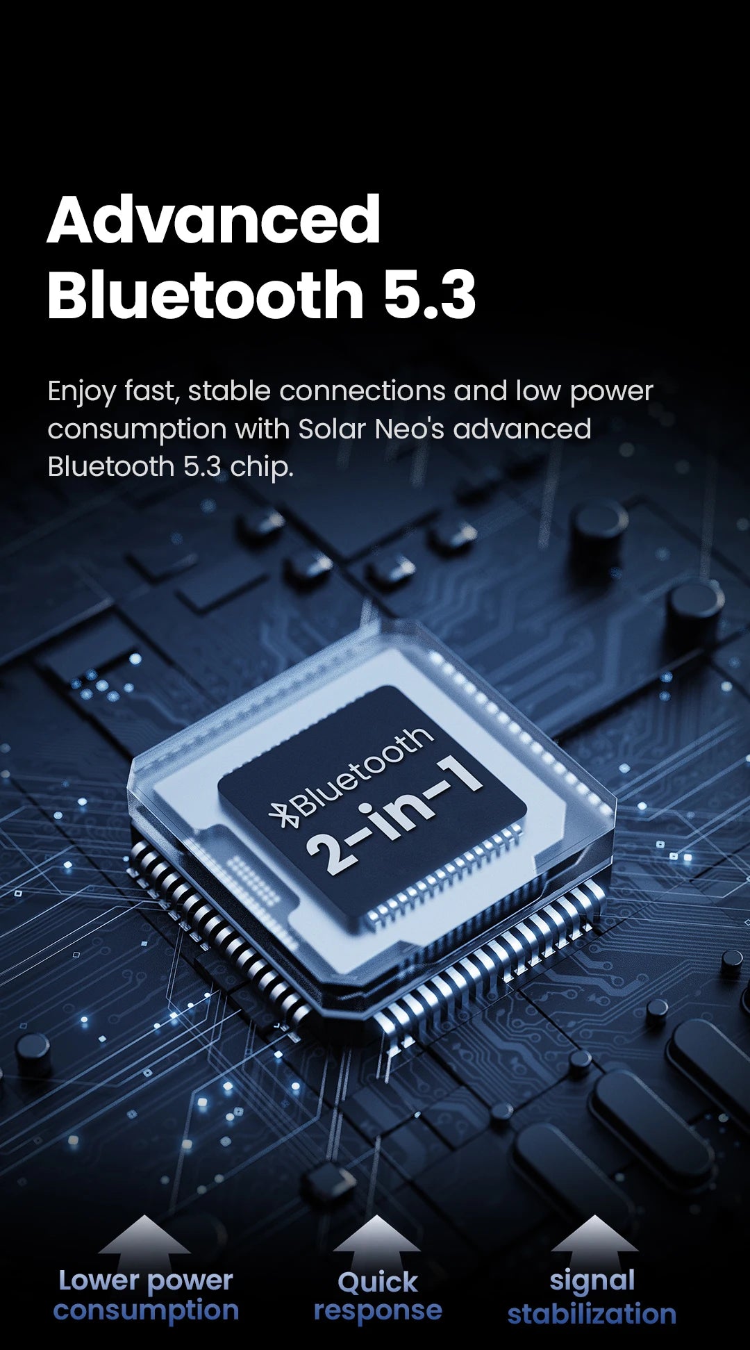 HAYLOU Solar Neo Smart Watch - Bluetooth Calling, 30-Day Battery, IP68 Waterproof, 127 Sports Modes, 24/7 Health Monitor, 1.53" HD Display