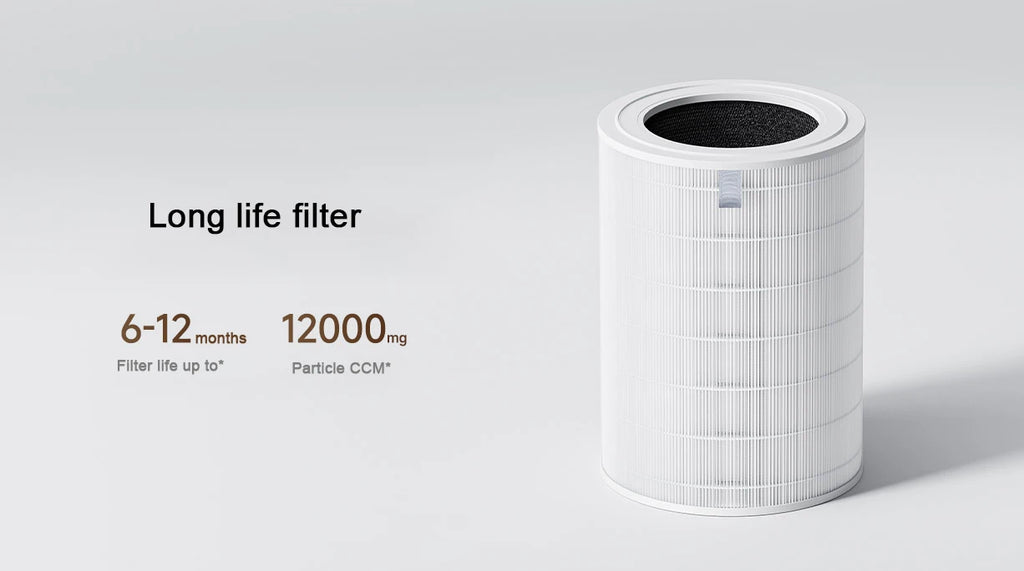 Xiaomi Mijia Air Purifier 5 - For Home Up to 48㎡, Removes Virus, Formaldehyde, Dust, Pollen & Pet Hair, Smart APP Control, Ultra Quiet