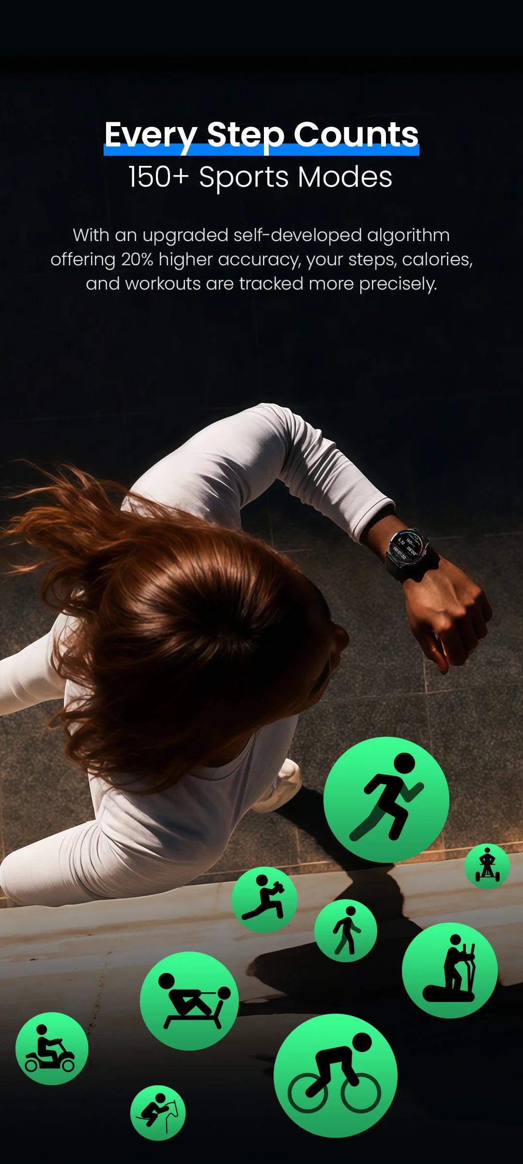 HAYLOU Solar Lite 2 Smartwatch - 1.43" AMOLED 60Hz, Bluetooth 5.4 Calling, 17-Day Battery, 150+ Sports Modes, 24/7 Health Monitor