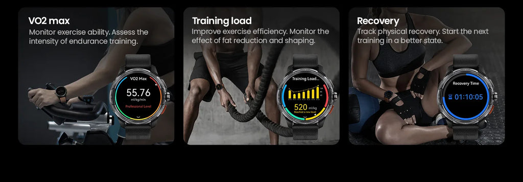 HAYLOU Solar Ultra GPS Smartwatch - 1.6" AMOLED, Built-in GPS, 5ATM Waterproof, Bluetooth Calling, 170+ Sports Modes, 22-Day Battery