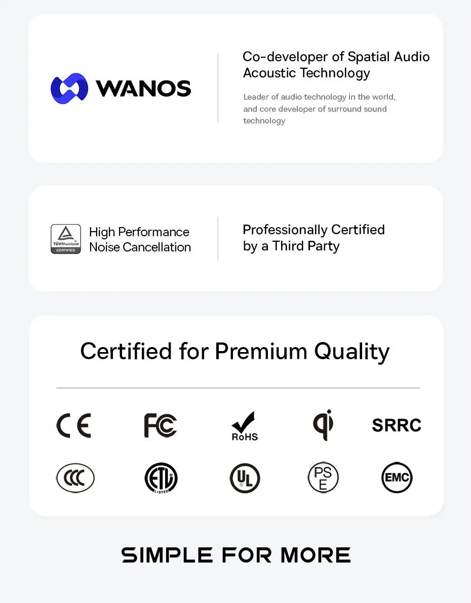 Baseus AeQur GH02 Gaming Wireless Headphones - Triple Mode 2.4G/Bluetooth 5.3/Wired, 40H Playtime, Chatmix, 4-Speaker Driver, App Control