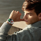 GUHUAVMI 1.75" AMOLED Smartwatch with GPS & Bluetooth Calling - IP68 Waterproof, 100+ Sports Modes, Heart Rate/SpO2 Monitor, 7-Day Battery