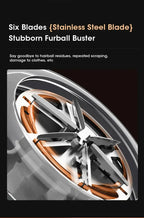 Rechargeable Electric Fabric Shaver & Lint Remover - Portable Clothing Fuzz Remover with LED Display, Cordless Lint Shaver for Sweaters, Couches & More