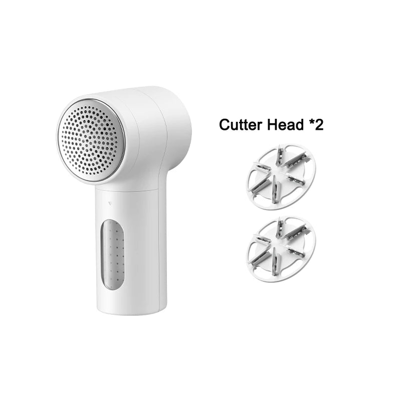 Xiaomi Mijia Lint Remover 2 - Electric Fabric Shaver with 6 Stainless Steel Blades, 180min USB-C Rechargeable, Strong Suction, Safe for Sweaters & Clothes