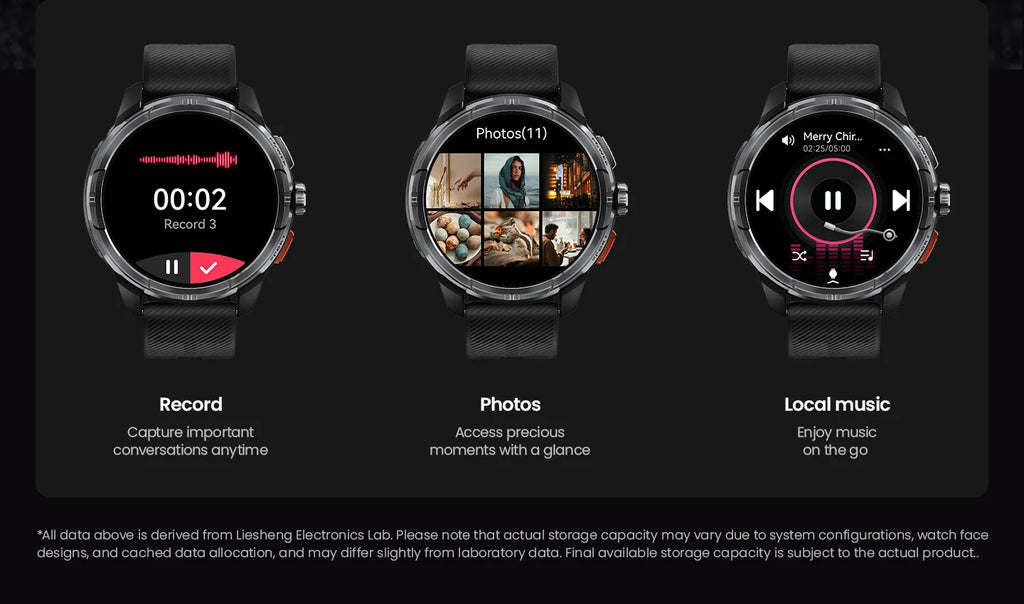 HAYLOU Solar Ultra GPS Smartwatch - 1.6" AMOLED, Built-in GPS, 5ATM Waterproof, Bluetooth Calling, 170+ Sports Modes, 22-Day Battery