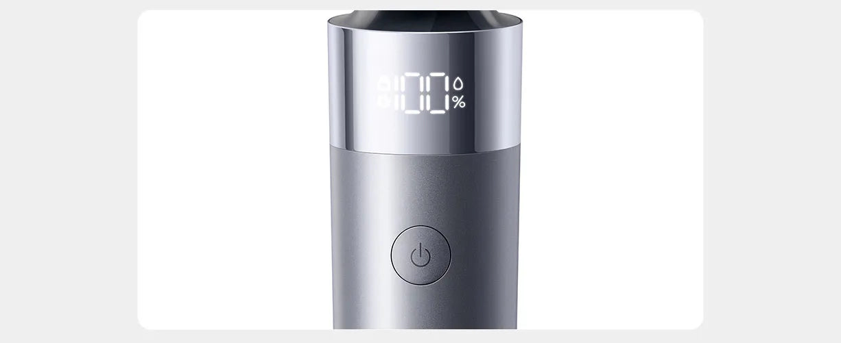 Xiaomi Mijia S302 Electric Shaver - 360° Floating Head, IPX7 Waterproof, 90min Shaving, Smart Digital Display, Wet & Dry Men's Beard Trimmer