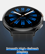 HAYLOU Solar Lite 2 Smartwatch - 1.43" AMOLED 60Hz, Bluetooth 5.4 Calling, 17-Day Battery, 150+ Sports Modes, 24/7 Health Monitor