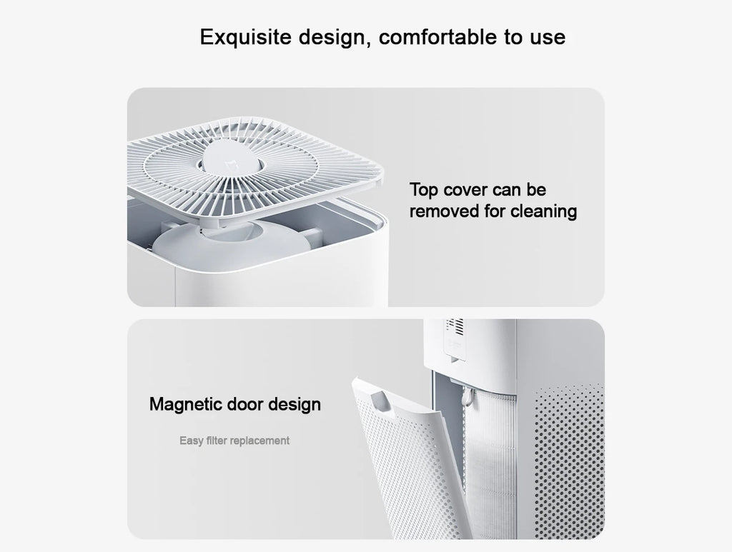 Xiaomi Mijia Air Purifier 5 - For Home Up to 48㎡, Removes Virus, Formaldehyde, Dust, Pollen & Pet Hair, Smart APP Control, Ultra Quiet