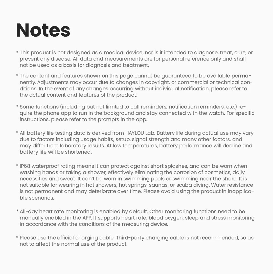 HAYLOU Solar Neo Smart Watch - Bluetooth Calling, 30-Day Battery, IP68 Waterproof, 127 Sports Modes, 24/7 Health Monitor, 1.53" HD Display