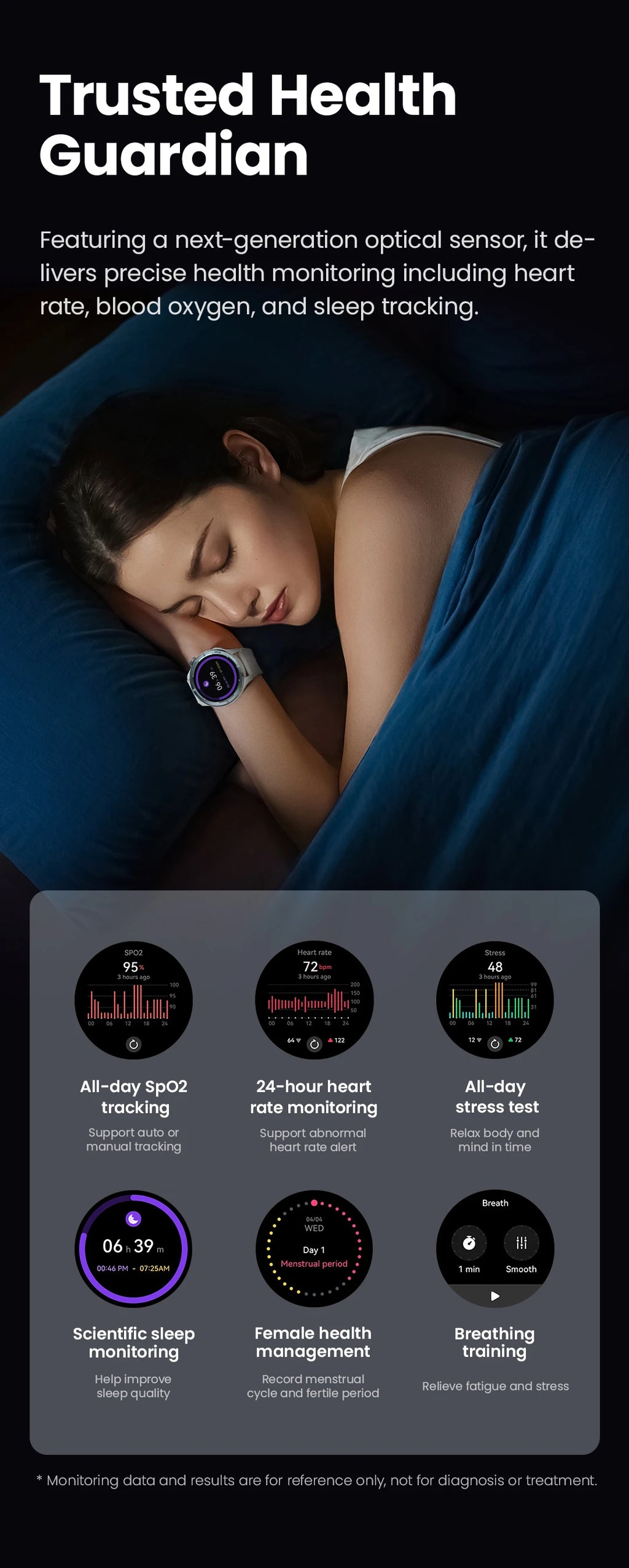 HAYLOU Solar Neo Smart Watch - Bluetooth Calling, 30-Day Battery, IP68 Waterproof, 127 Sports Modes, 24/7 Health Monitor, 1.53" HD Display