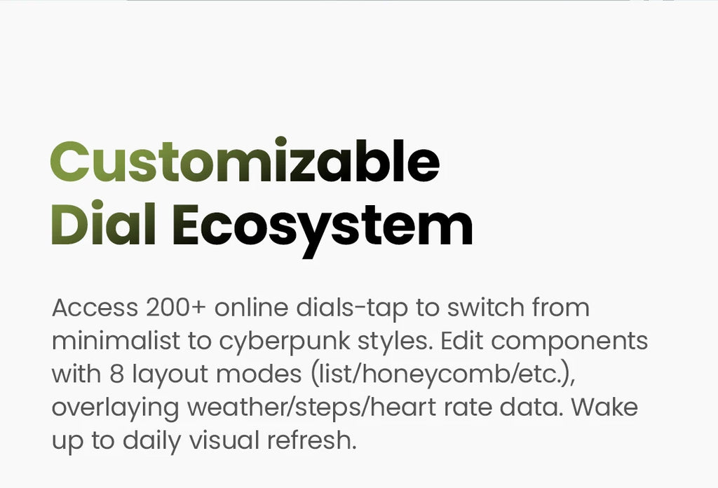 HAYLOU Watch 4S GPS Smartwatch - 1.43" AMOLED, 5-Satellite Positioning, Bluetooth Calling, 120+ Sports Modes, 18-Day Battery, Rotating Crown