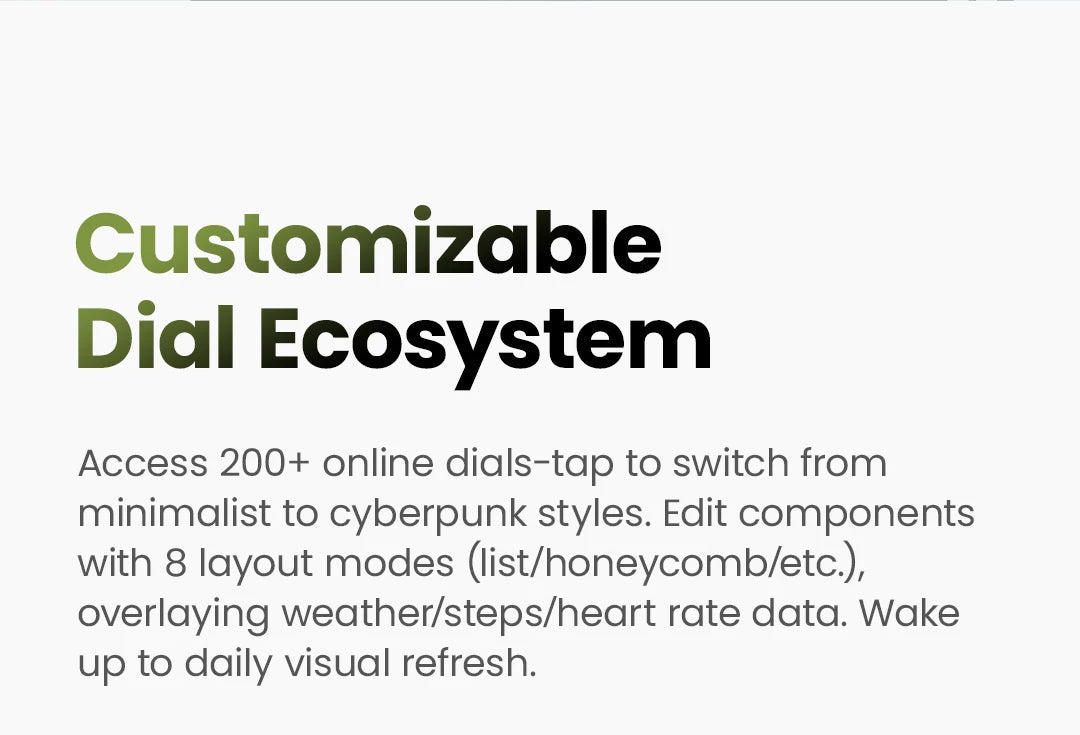 HAYLOU Watch 4S GPS Smartwatch - 1.43" AMOLED, 5-Satellite Positioning, Bluetooth Calling, 120+ Sports Modes, 18-Day Battery, Rotating Crown