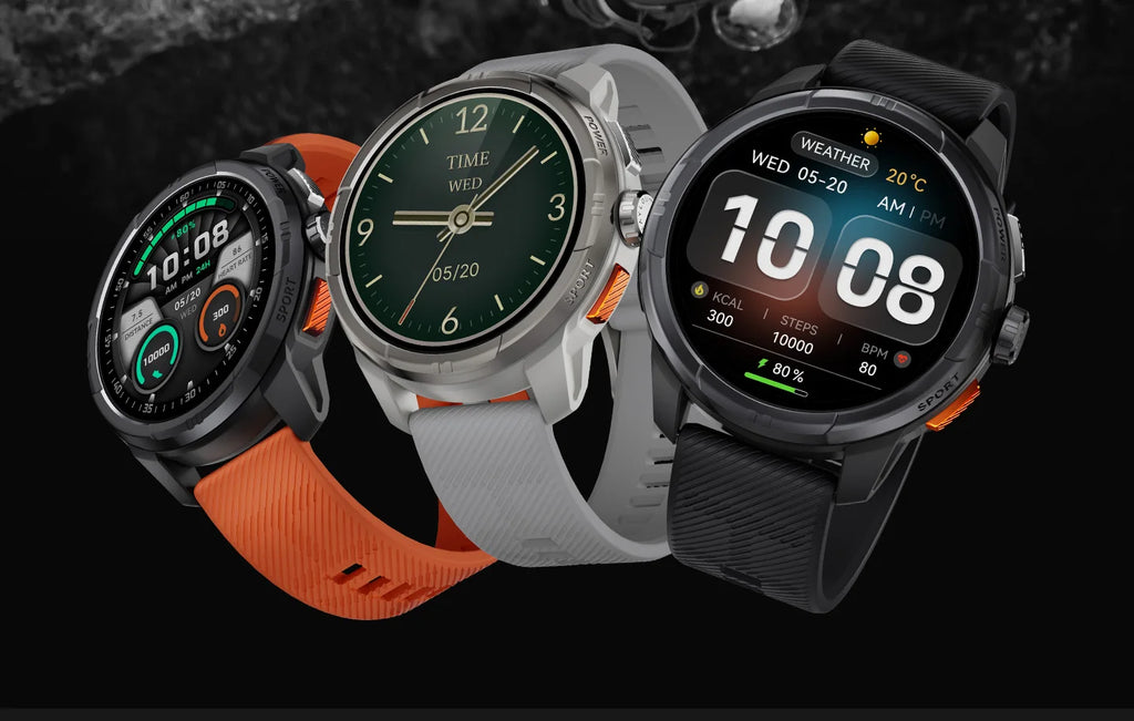 HAYLOU Solar Ultra GPS Smartwatch - 1.6" AMOLED, Built-in GPS, 5ATM Waterproof, Bluetooth Calling, 170+ Sports Modes, 22-Day Battery
