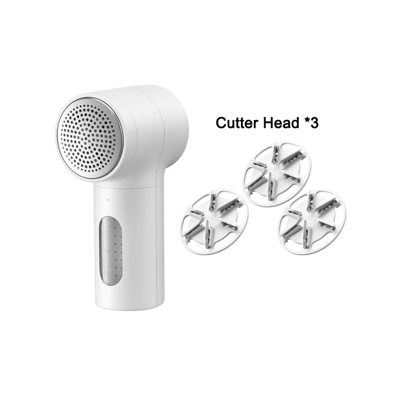 Xiaomi Mijia Lint Remover 2 - Electric Fabric Shaver with 6 Stainless Steel Blades, 180min USB-C Rechargeable, Strong Suction, Safe for Sweaters & Clothes