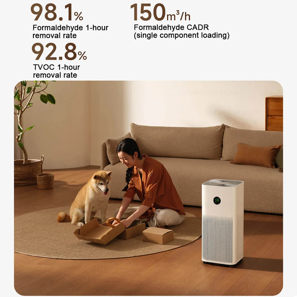 Xiaomi Mijia Air Purifier 5 - For Home Up to 48㎡, Removes Virus, Formaldehyde, Dust, Pollen & Pet Hair, Smart APP Control, Ultra Quiet