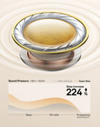 Baseus Bowie H1s Wireless Headphones - Bluetooth 5.4 with 46dB Hybrid ANC, 120H Playtime, Hi-Res Spatial Audio, 0.06s Low Latency, Foldable Over-Ear Headset