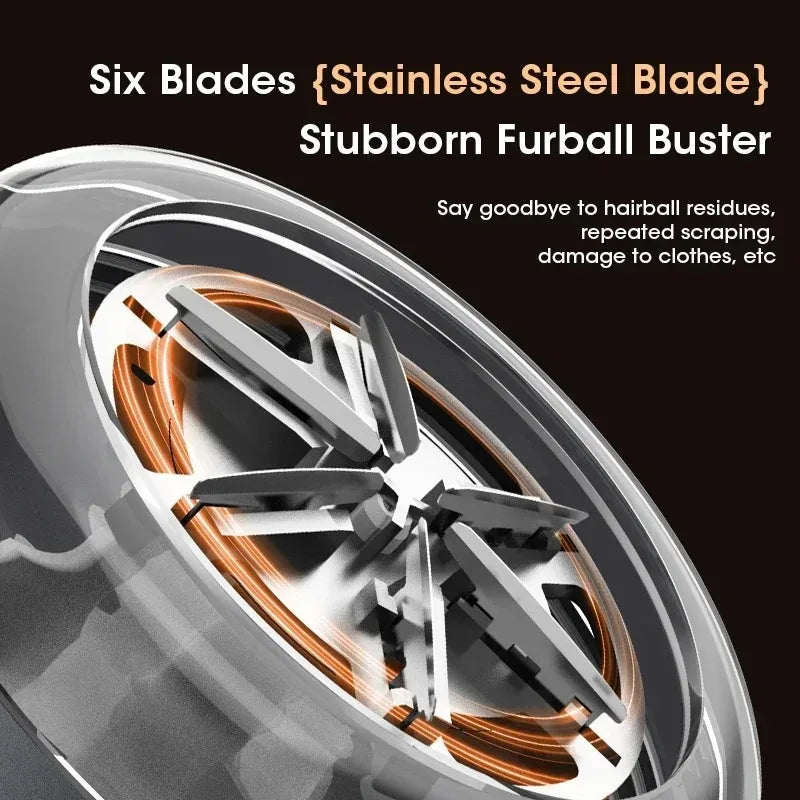 Rechargeable Electric Fabric Shaver & Lint Remover - Portable Clothing Fuzz Remover with LED Display, Cordless Lint Shaver for Sweaters, Couches & More