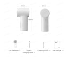 Xiaomi Mijia Lint Remover 2 - Electric Fabric Shaver with 6 Stainless Steel Blades, 180min USB-C Rechargeable, Strong Suction, Safe for Sweaters & Clothes