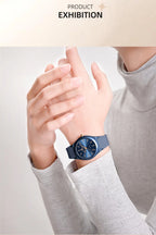 NAVIFORCE Women's Fashion Watch 2025 - Quartz Watch with Silicone Strap, Water Resistant, Simple Casual Ladies Wristwatch