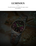 Curren Women's Watch - 33mm Fashion Dress Watch, Stainless Steel Bracelet, Date Display, Water Resistant Analog Watch for Women