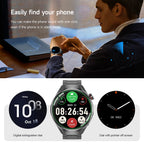 GUHUAVMI 1.75" AMOLED Smartwatch with GPS & Bluetooth Calling - IP68 Waterproof, 100+ Sports Modes, Heart Rate/SpO2 Monitor, 7-Day Battery