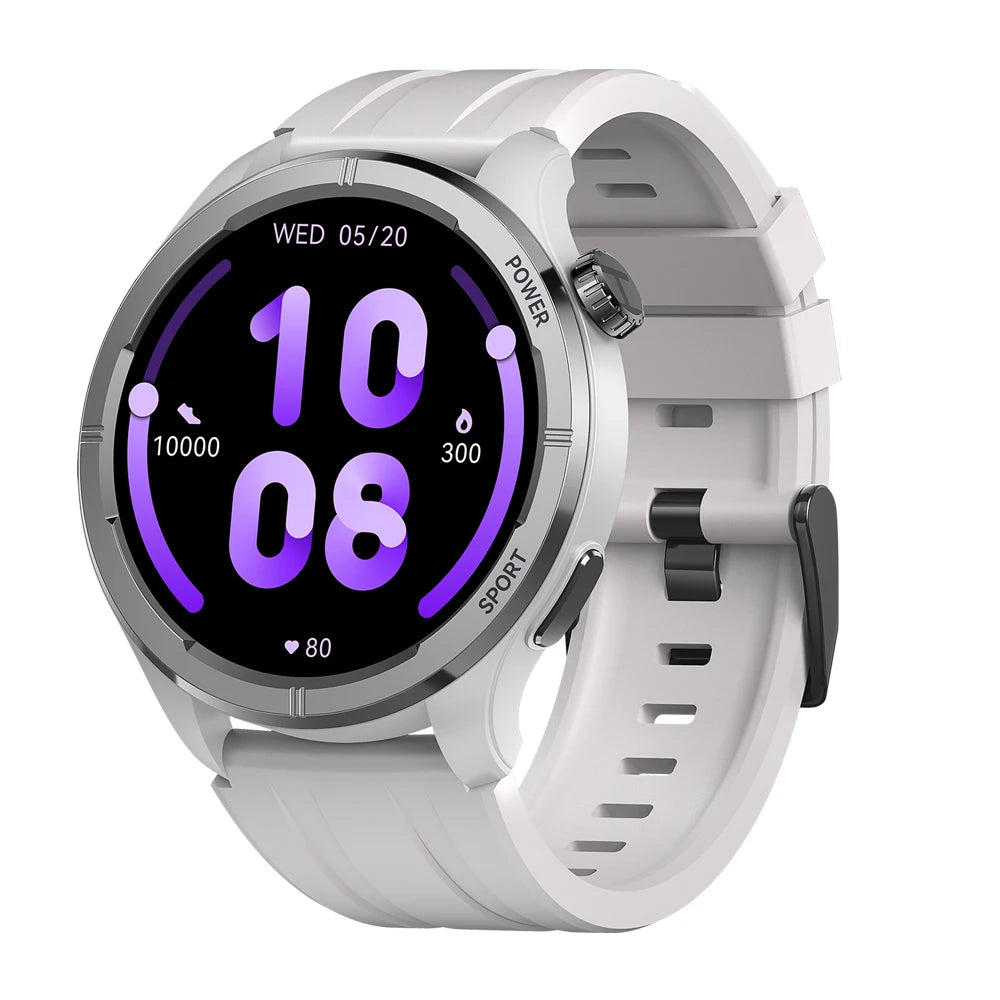 HAYLOU Solar Neo Smart Watch - Bluetooth Calling, 30-Day Battery, IP68 Waterproof, 127 Sports Modes, 24/7 Health Monitor, 1.53" HD Display