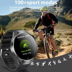 GUHUAVMI 1.75" AMOLED Smartwatch with GPS & Bluetooth Calling - IP68 Waterproof, 100+ Sports Modes, Heart Rate/SpO2 Monitor, 7-Day Battery