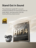 Baseus Bowie MC1 Pro Open-Ear Clip Earbuds - Bluetooth Wireless Earphones, Hi-Res Audio, 4-Mic ENC Calls, 40H Playtime, IP67 Waterproof, Ultra-Light Comfort Fit