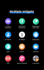 HAYLOU Solar Lite 2 Smartwatch - 1.43" AMOLED 60Hz, Bluetooth 5.4 Calling, 17-Day Battery, 150+ Sports Modes, 24/7 Health Monitor