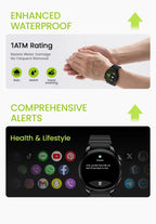 HAYLOU Watch 4S GPS Smartwatch - 1.43" AMOLED, 5-Satellite Positioning, Bluetooth Calling, 120+ Sports Modes, 18-Day Battery, Rotating Crown