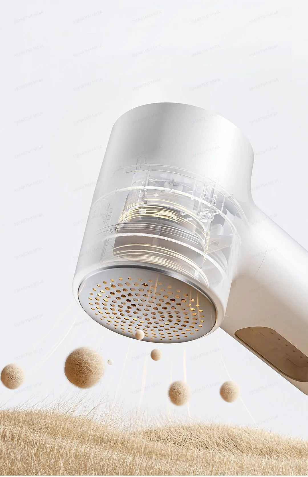 Xiaomi Mijia Lint Remover 2 - Electric Fabric Shaver with 6 Stainless Steel Blades, 180min USB-C Rechargeable, Strong Suction, Safe for Sweaters & Clothes