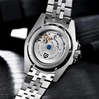 Pagani Design PD-1662 GMT Automatic Watch - 40mm Men's Luxury Watch with Ceramic Bezel, Sapphire Crystal, 200M Water Resistant