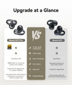 Baseus Bowie MC1 Pro Open-Ear Clip Earbuds - Bluetooth Wireless Earphones, Hi-Res Audio, 4-Mic ENC Calls, 40H Playtime, IP67 Waterproof, Ultra-Light Comfort Fit