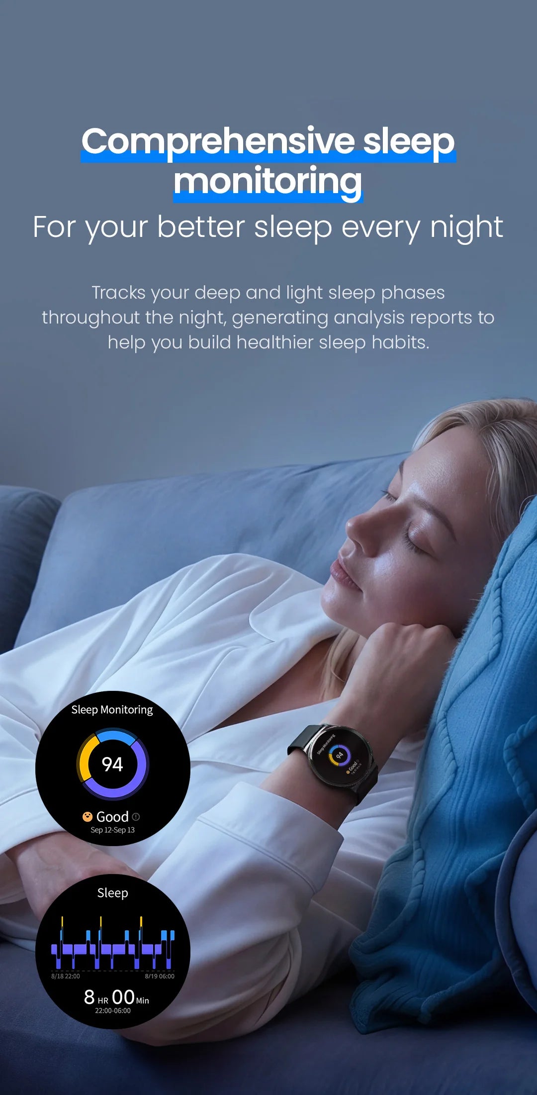 HAYLOU Solar Lite 2 Smartwatch - 1.43" AMOLED 60Hz, Bluetooth 5.4 Calling, 17-Day Battery, 150+ Sports Modes, 24/7 Health Monitor