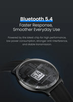 HAYLOU Solar Lite 2 Smartwatch - 1.43" AMOLED 60Hz, Bluetooth 5.4 Calling, 17-Day Battery, 150+ Sports Modes, 24/7 Health Monitor