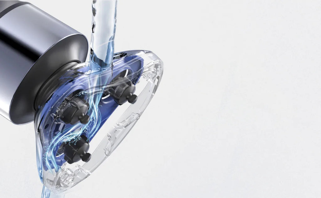 Xiaomi Mijia S302 Electric Shaver - 360° Floating Head, IPX7 Waterproof, 90min Shaving, Smart Digital Display, Wet & Dry Men's Beard Trimmer