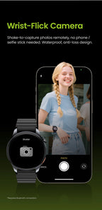 HAYLOU Watch 4S GPS Smartwatch - 1.43" AMOLED, 5-Satellite Positioning, Bluetooth Calling, 120+ Sports Modes, 18-Day Battery, Rotating Crown