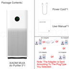 Xiaomi Mijia Air Purifier 5 - For Home Up to 48㎡, Removes Virus, Formaldehyde, Dust, Pollen & Pet Hair, Smart APP Control, Ultra Quiet
