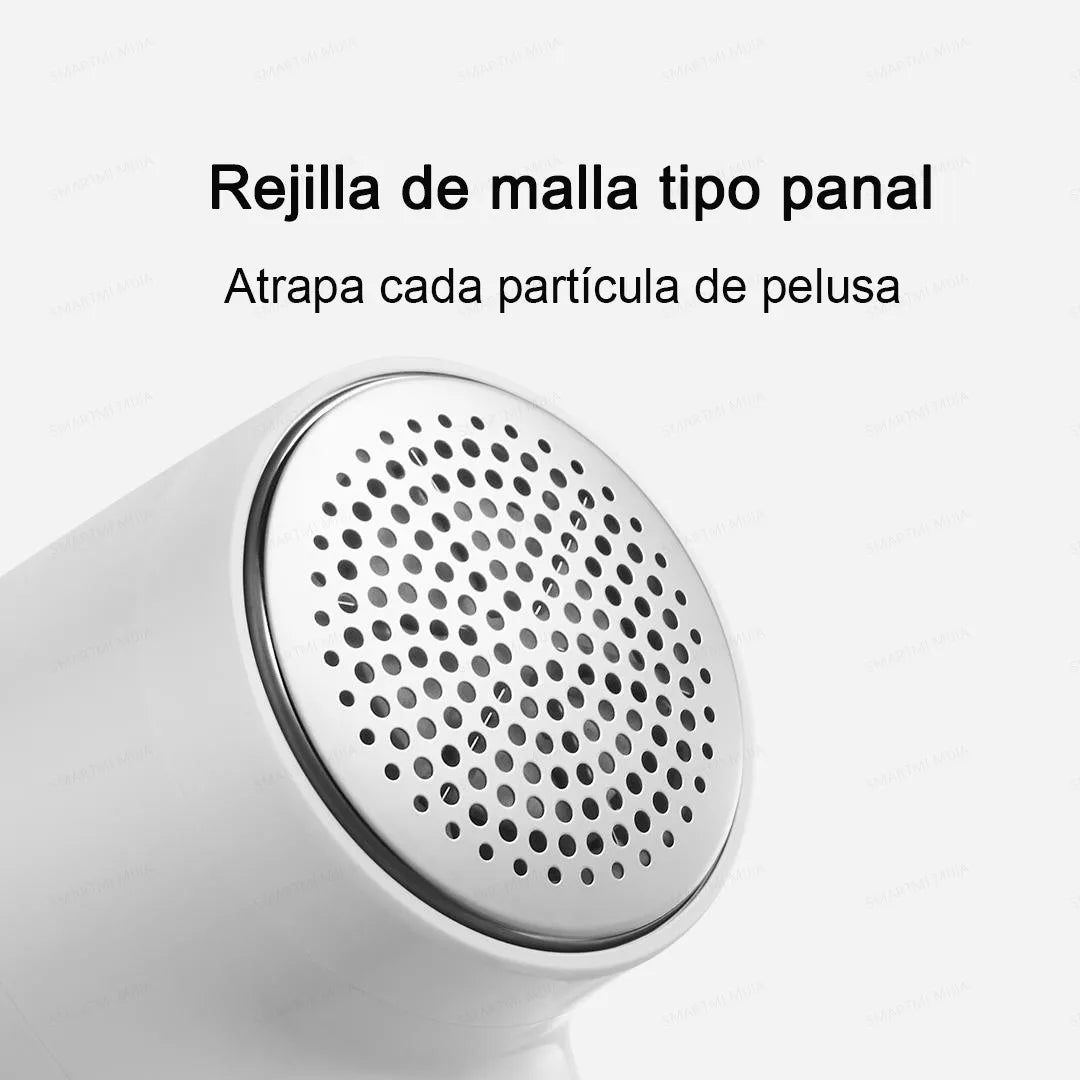 Xiaomi Mijia Lint Remover 2 - Electric Fabric Shaver with 6 Stainless Steel Blades, 180min USB-C Rechargeable, Strong Suction, Safe for Sweaters & Clothes