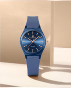NAVIFORCE Women's Fashion Watch 2025 - Quartz Watch with Silicone Strap, Water Resistant, Simple Casual Ladies Wristwatch