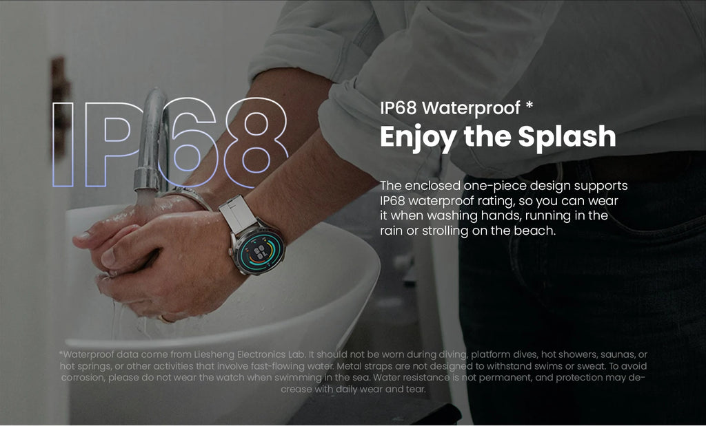 HAYLOU Solar 5 Smart Watch with Bluetooth Calling - 1.58" AMOLED 60Hz Display, 40-Day Battery, 100+ Sports Modes, 24/7 Health Monitor, IP68 Waterproof