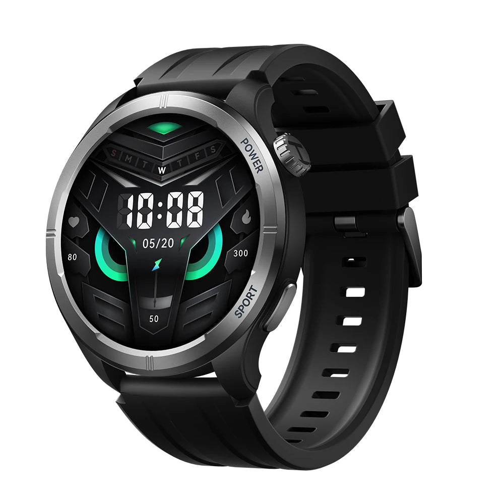 HAYLOU Solar Neo Smart Watch - Bluetooth Calling, 30-Day Battery, IP68 Waterproof, 127 Sports Modes, 24/7 Health Monitor, 1.53" HD Display