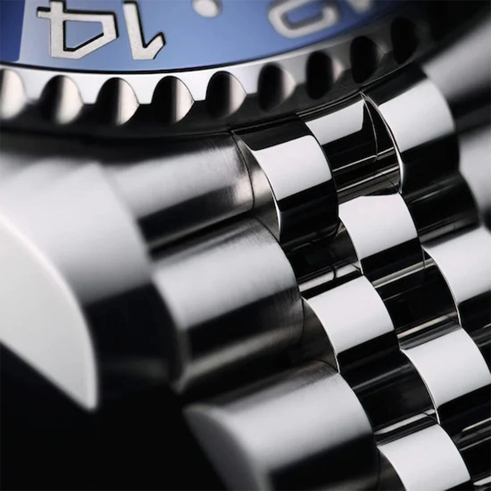 Pagani Design PD-1662 GMT Automatic Watch - 40mm Men's Luxury Watch with Ceramic Bezel, Sapphire Crystal, 200M Water Resistant