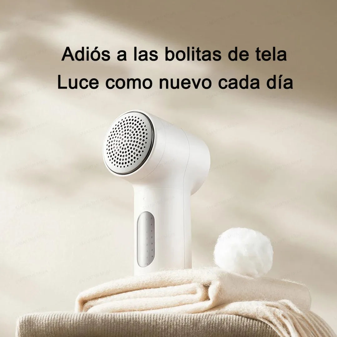 Xiaomi Mijia Lint Remover 2 - Electric Fabric Shaver with 6 Stainless Steel Blades, 180min USB-C Rechargeable, Strong Suction, Safe for Sweaters & Clothes